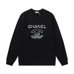 chanel sweatshirt manches longues pour unisexe s_1247311